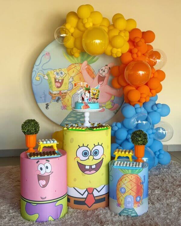 tema bob esponja aniversário