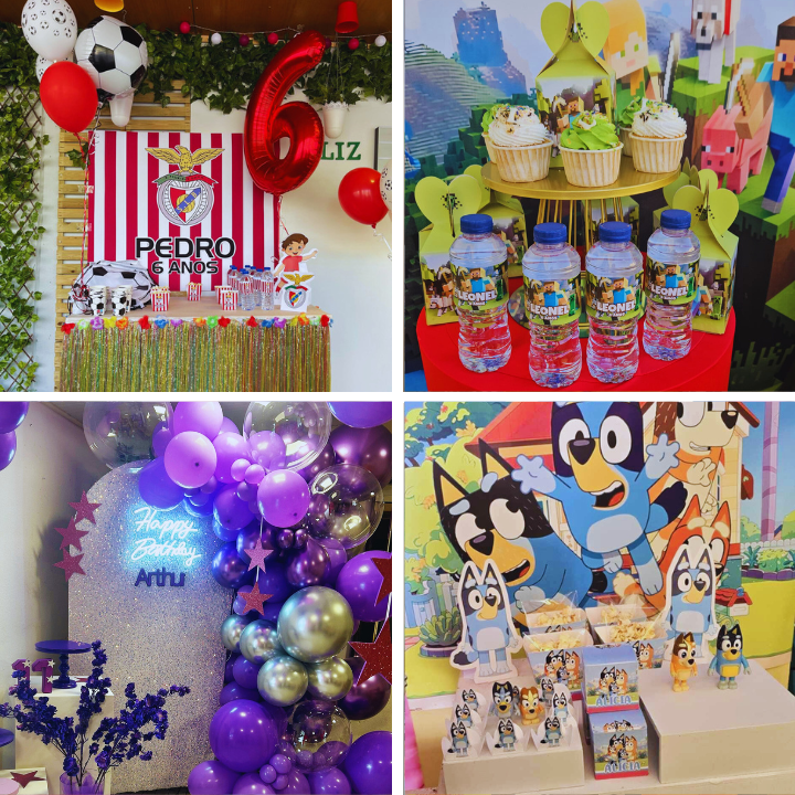 decoração de aniversário criança