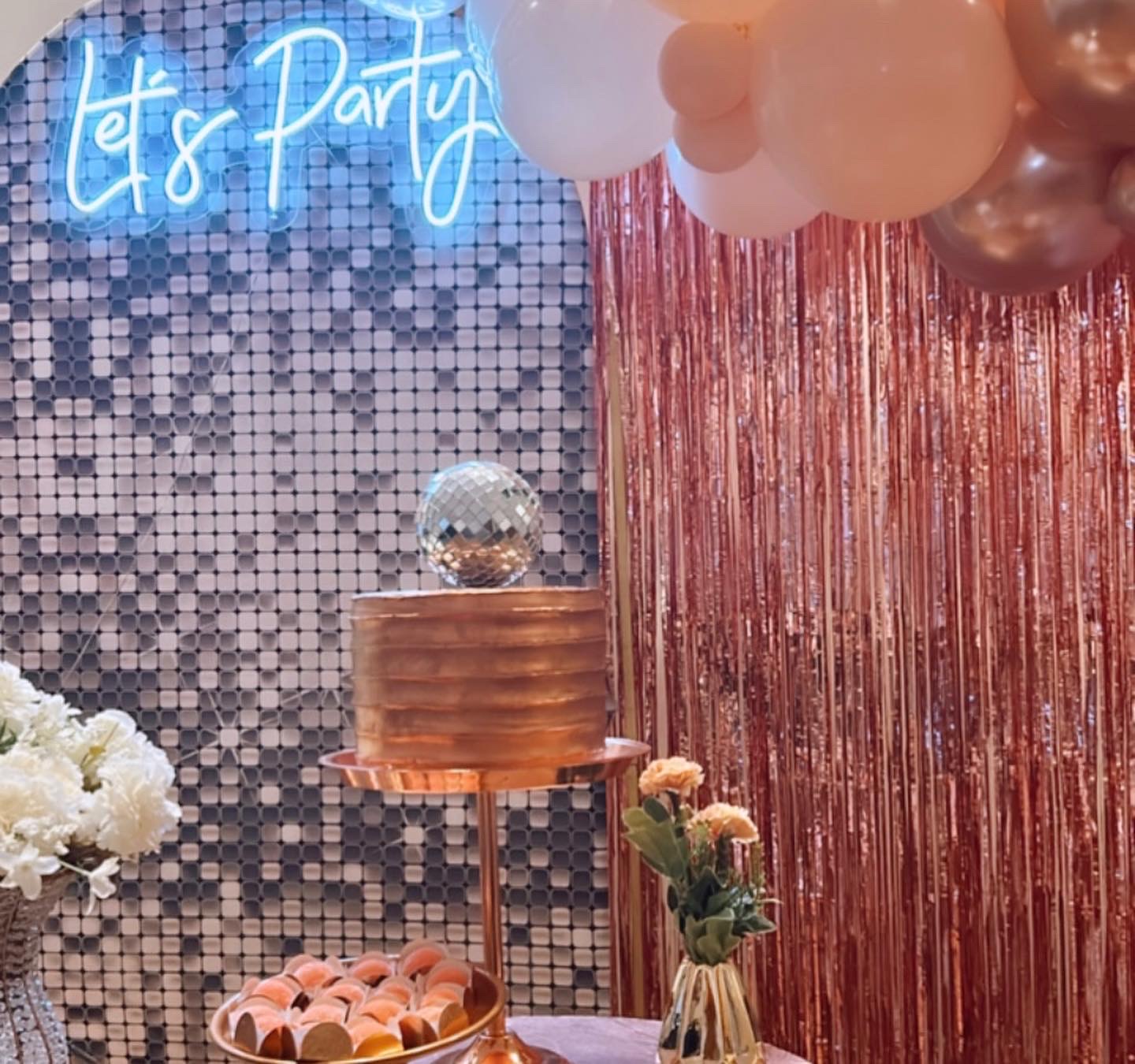 decoração festa 16 anos tema neon