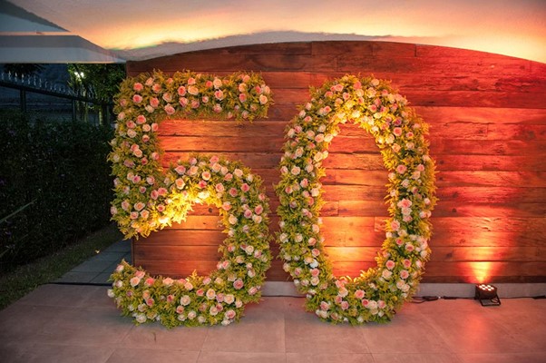 decoração de aniversário de 50 anos