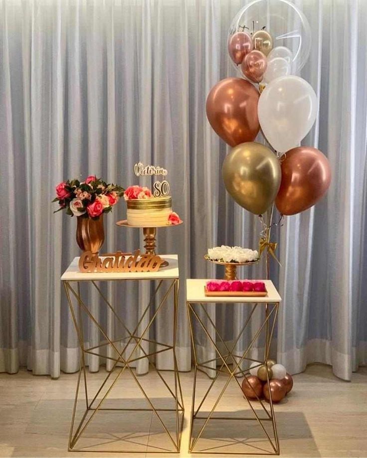 quanto custa decoração de aniversário de 50 anos simples