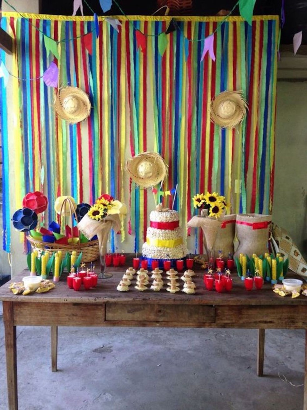 decoração de arraial