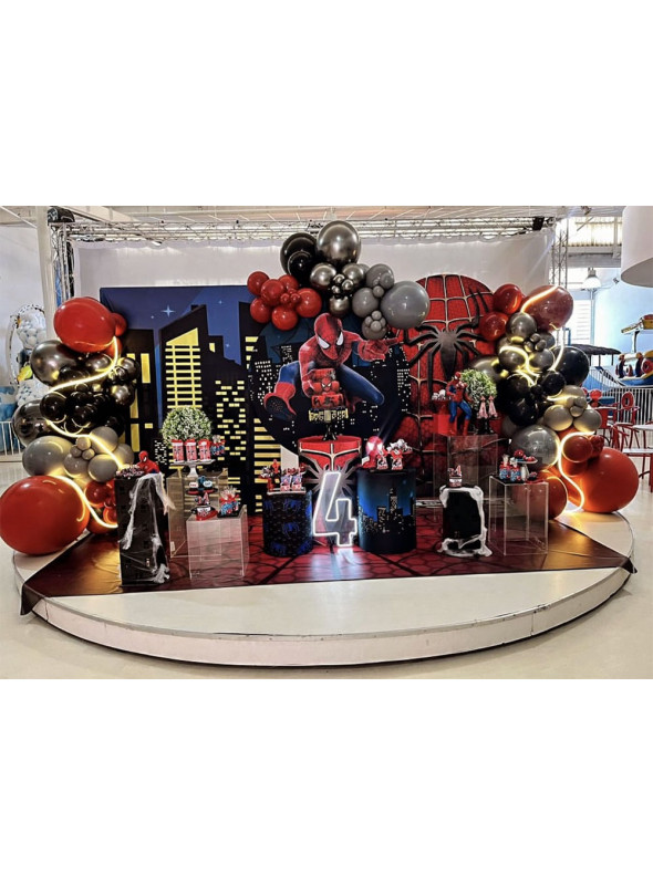 erros comuns ao decorar festa do homem aranha