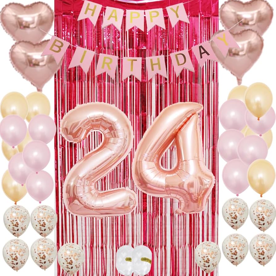 decoração de aniversário feminino simples e elegante