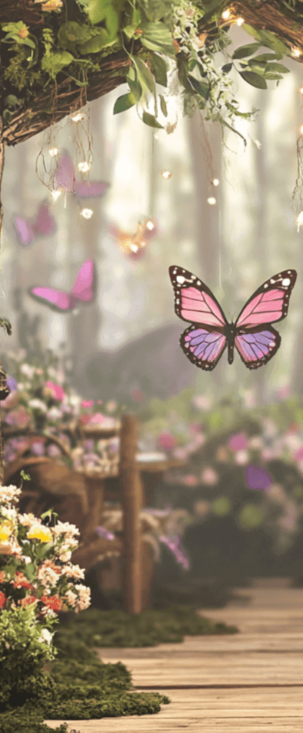 decoração de aniversário tema jardim