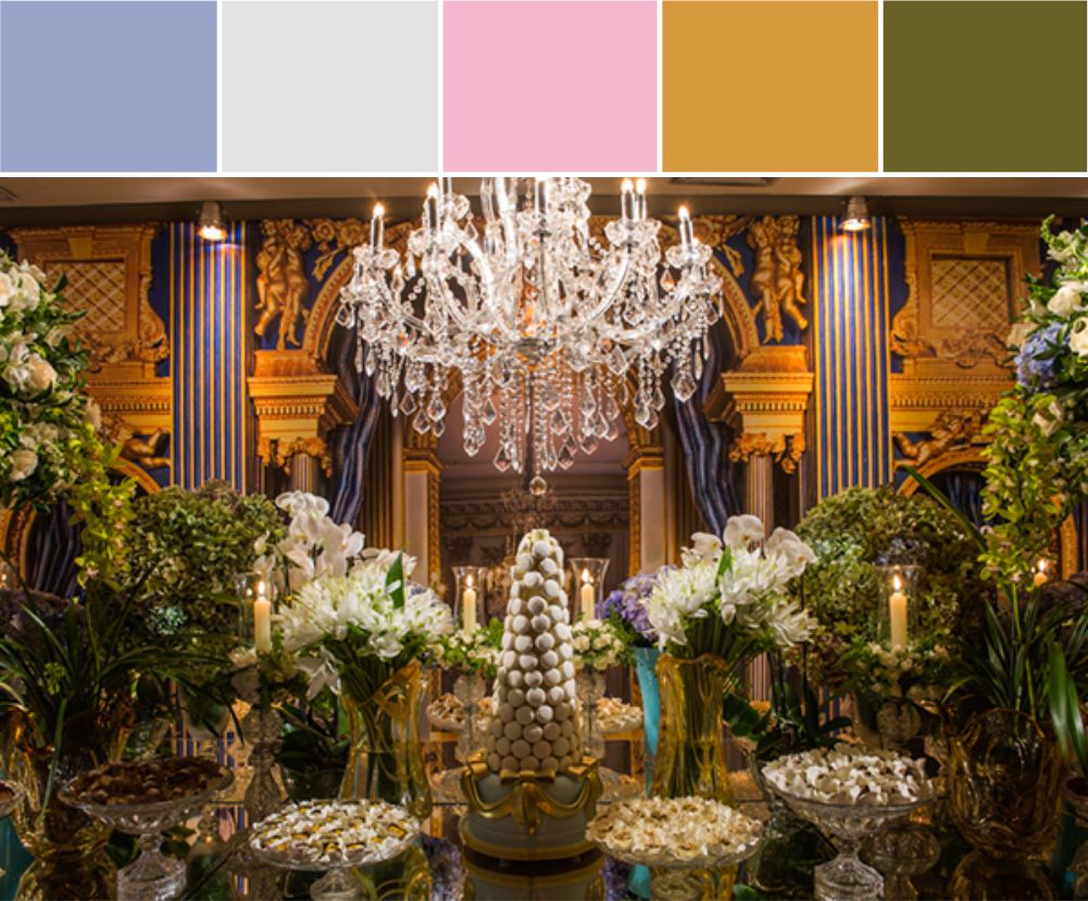 como fazer painel de balões verde e dourado simples para aniversário