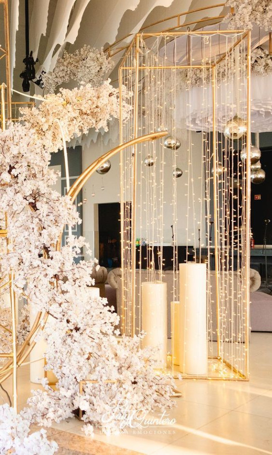 decoração mesa ano novo barata e elegante