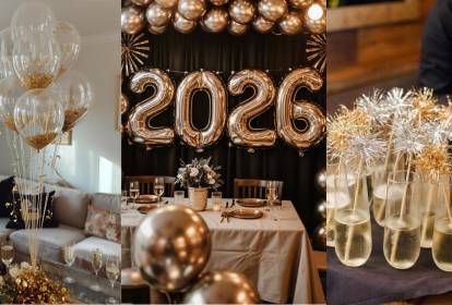 centro de mesa flutuante ano novo como fazer