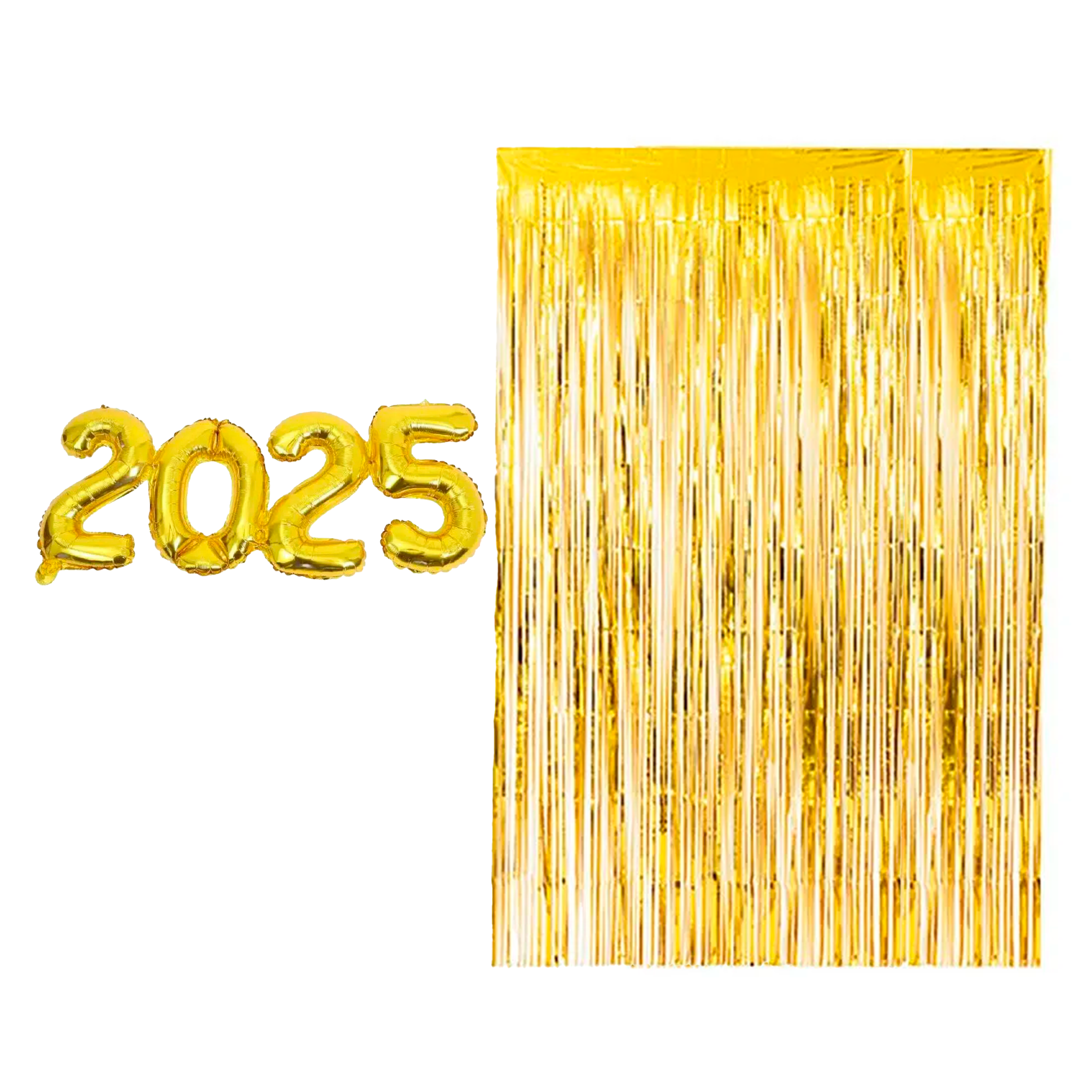 decoração ano novo 2025 mesa simples