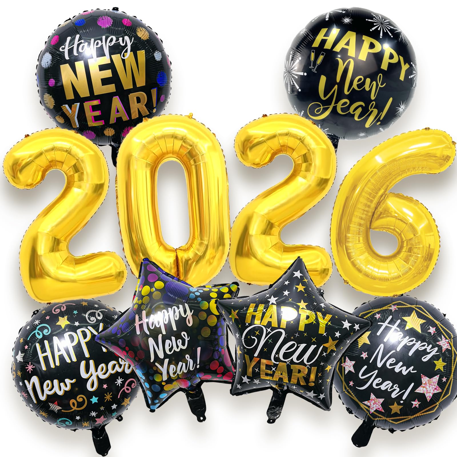decoração ano novo 2025 painel simples