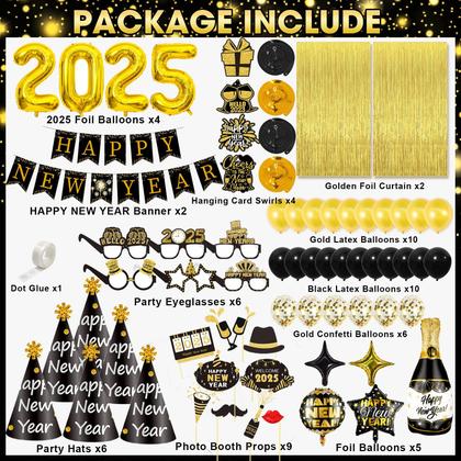 decoração ano novo 2025 DIY
