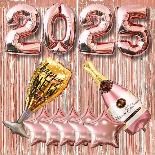 decoração ano novo 2025 minimalista