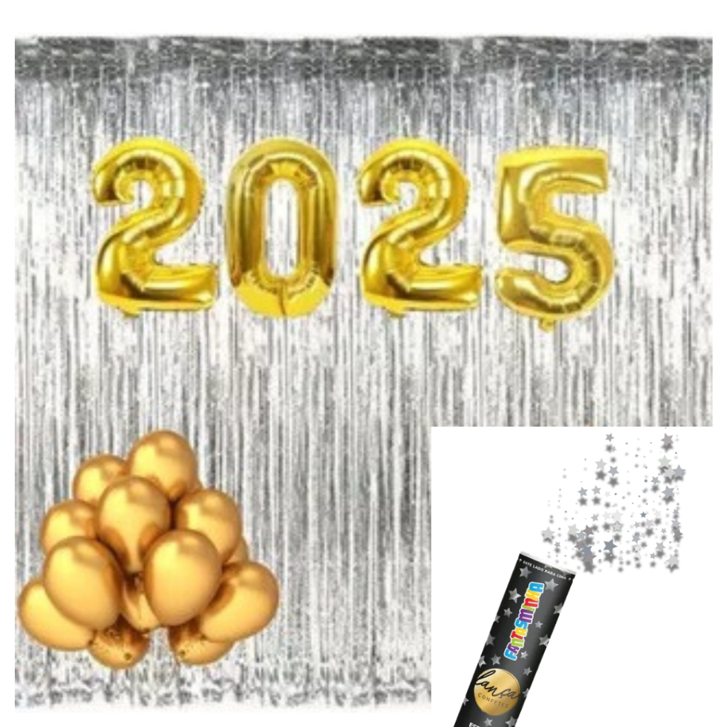 decoração ano novo 2025 cores