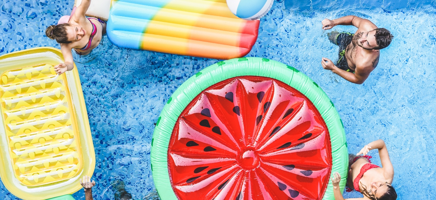 custo decoracao piscina ano novo simples