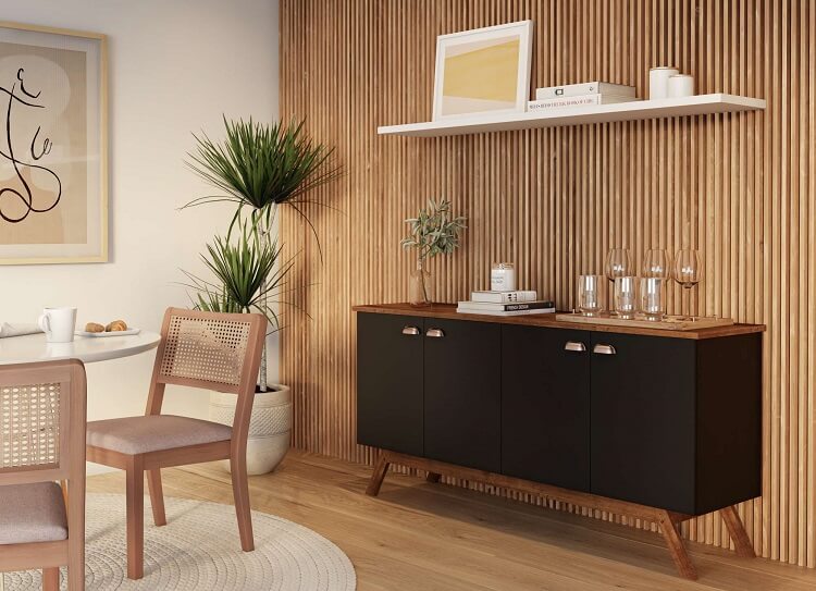 decoração de aparador buffet