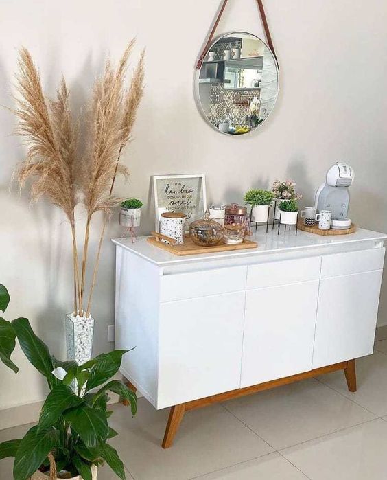 decoração de aparador buffet