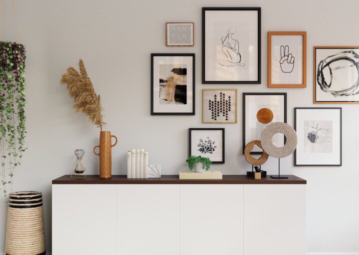 decoração de aparador buffet