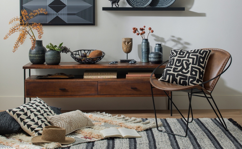 decoração de aparador buffet