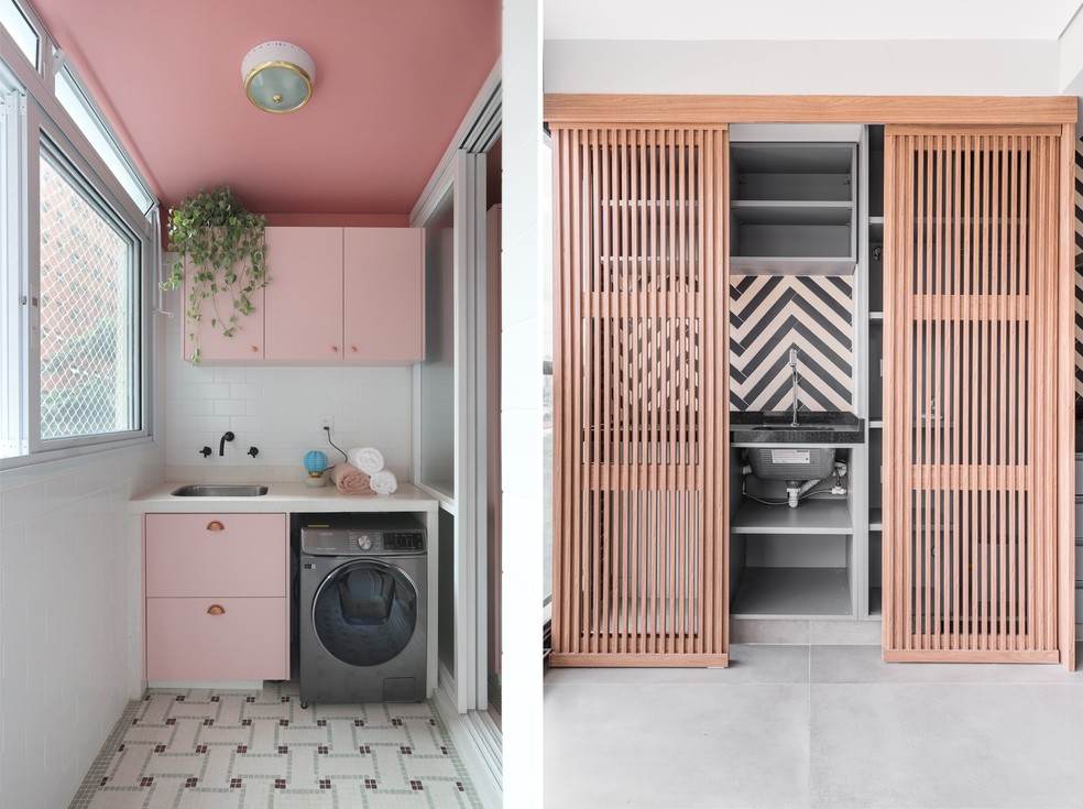 como otimizar área de serviço pequena