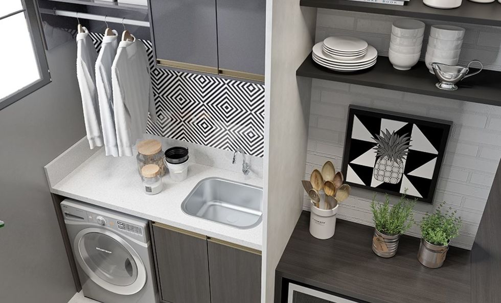 móveis planejados para área de serviço