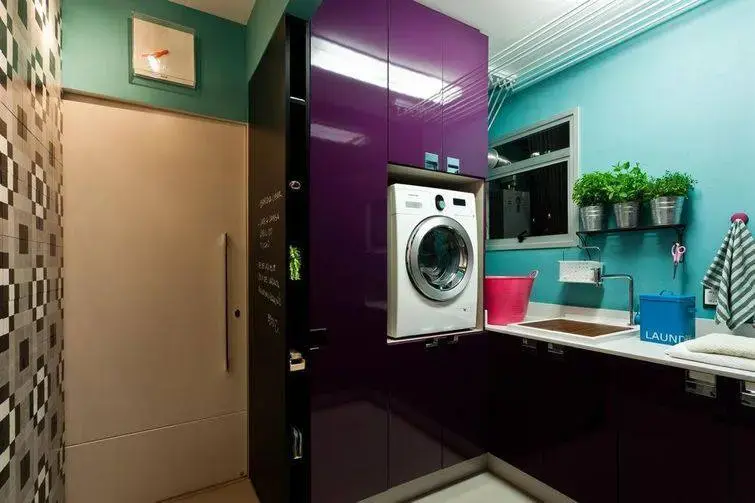 como otimizar área de serviço pequena