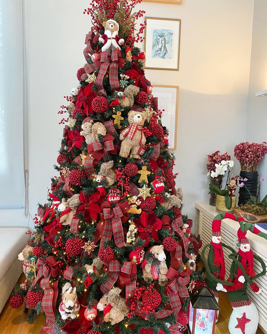 arvore de natal tradicional vs moderna