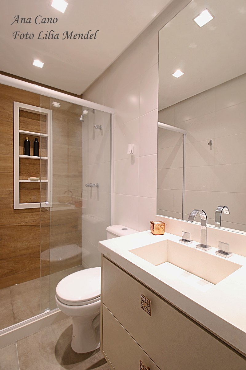 banheiro pequeno vs banheiro médio