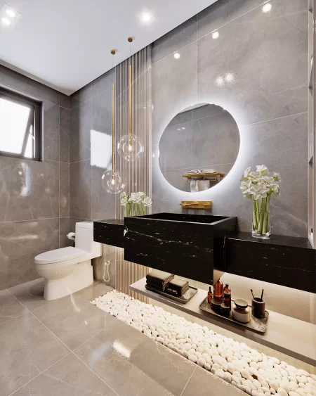 erros comuns na decoração de banheiro pequeno evitar