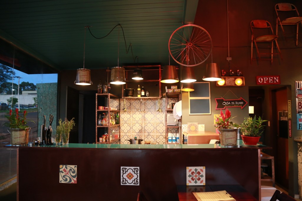 ideias de decoração para bar de espetinho simples