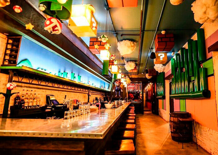 decoração bar espetinho rústico vs industrial