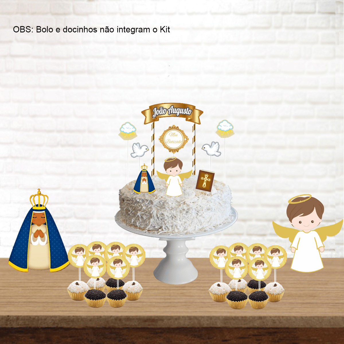 erros comuns ao decorar batizado menino