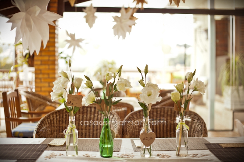 decoração de batizado menino