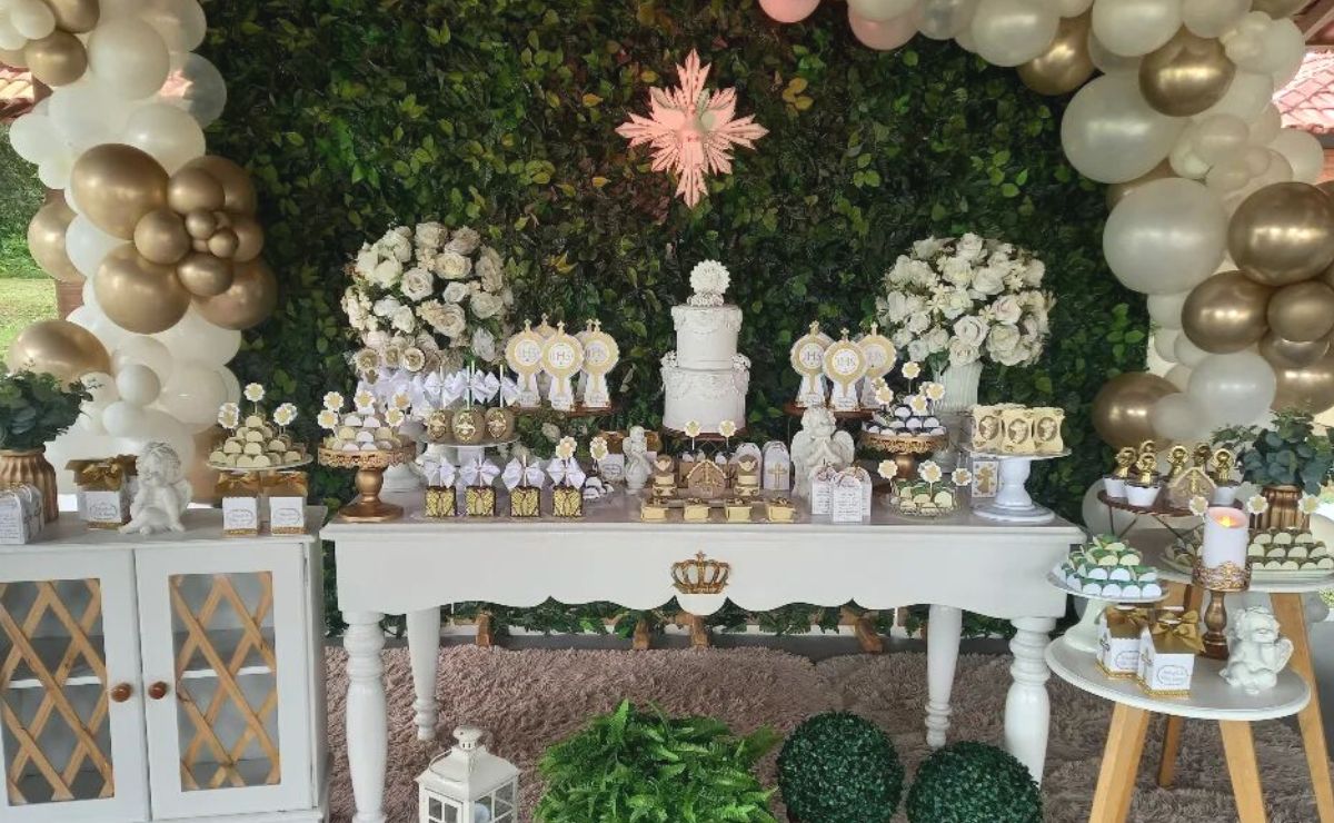 ideias de decoração batizado menino simples e barato