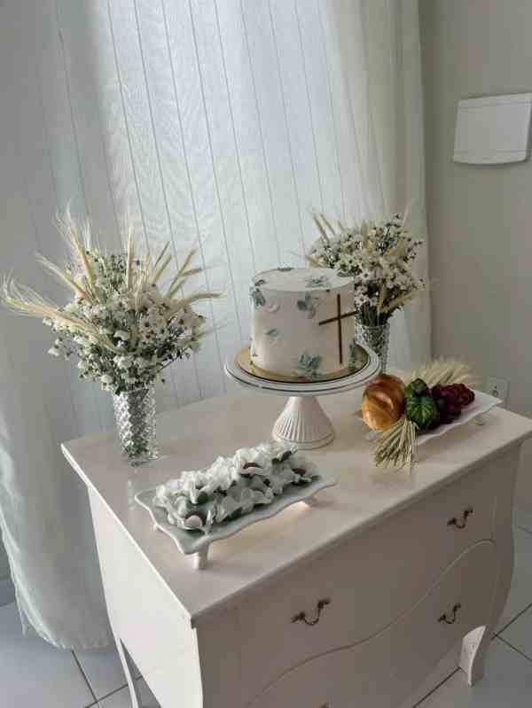 decoração batizado menina boho chic