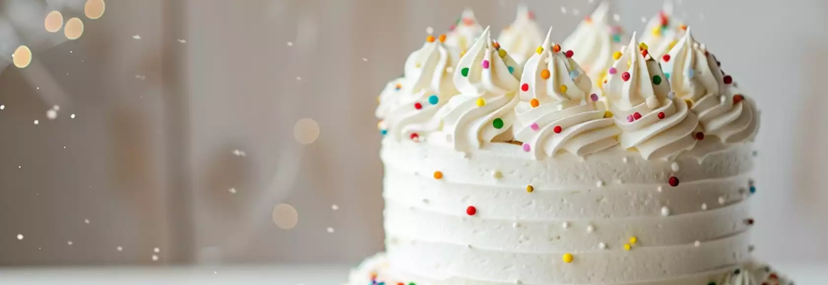 ideias de decoração de bolo chantilly fácil