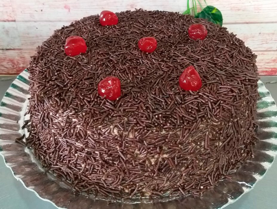 decoração de bolo de chocolate para casamento