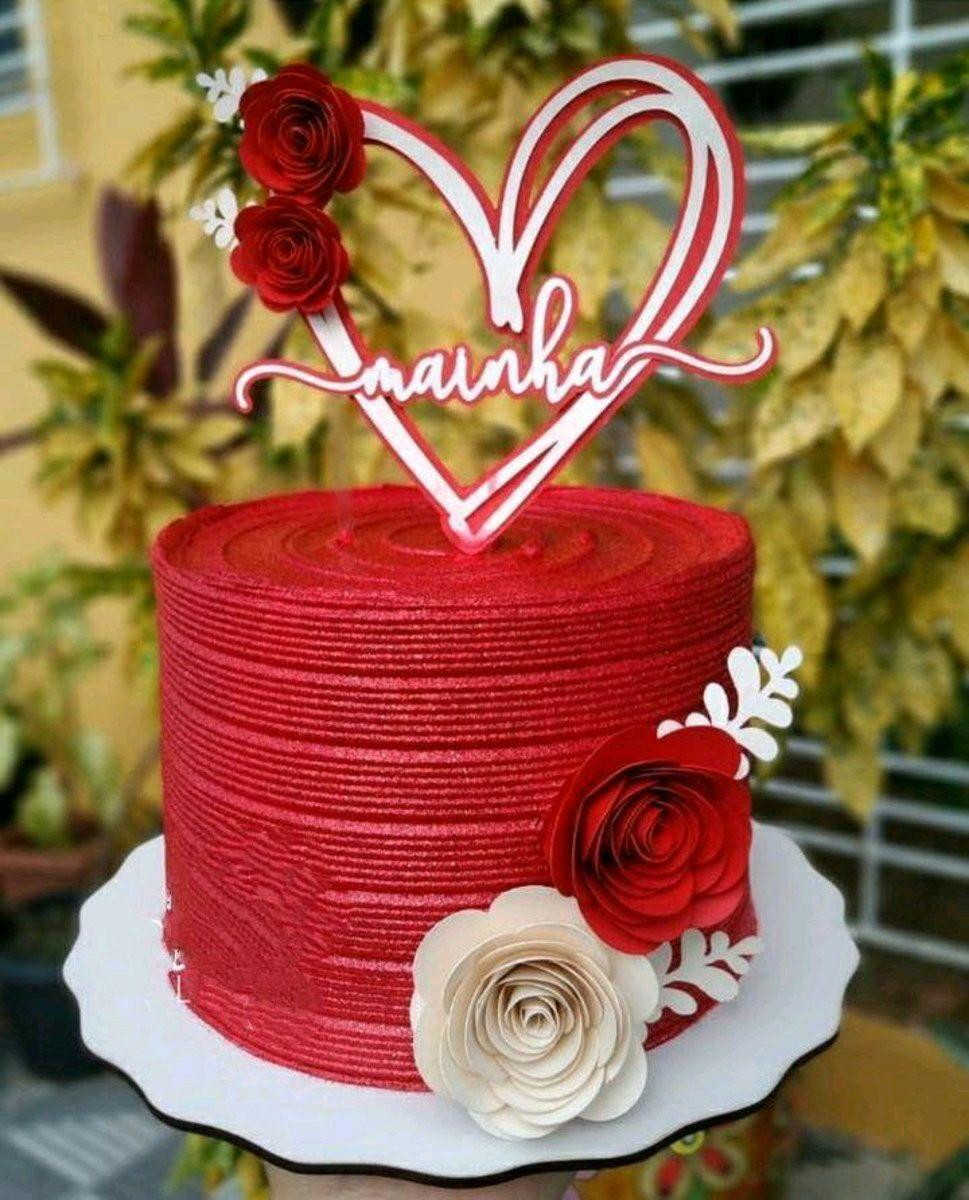 como fazer bolo floral dia das mães passo a passo