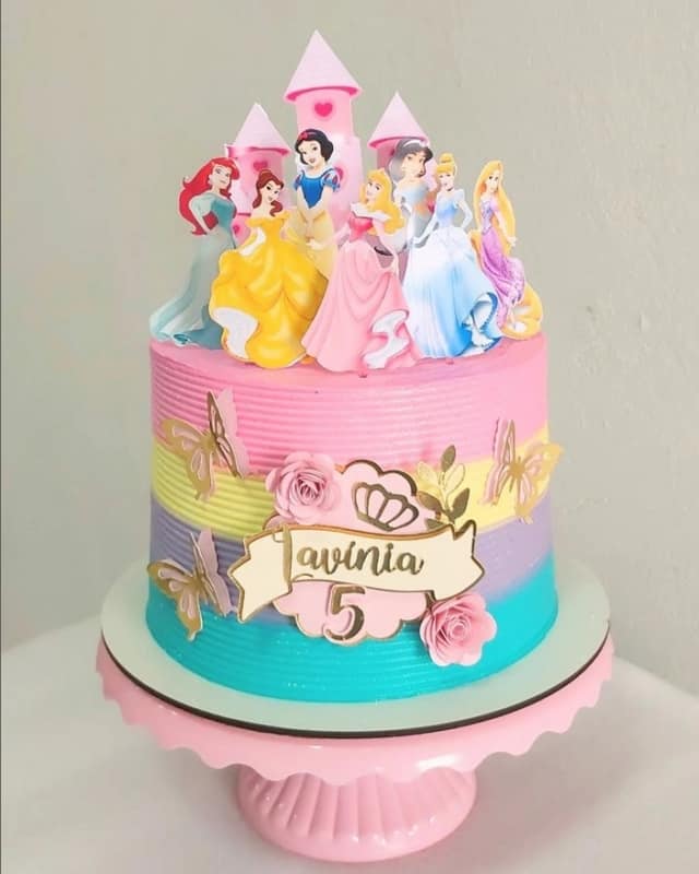 quanto custa um bolo infantil feminino decorado