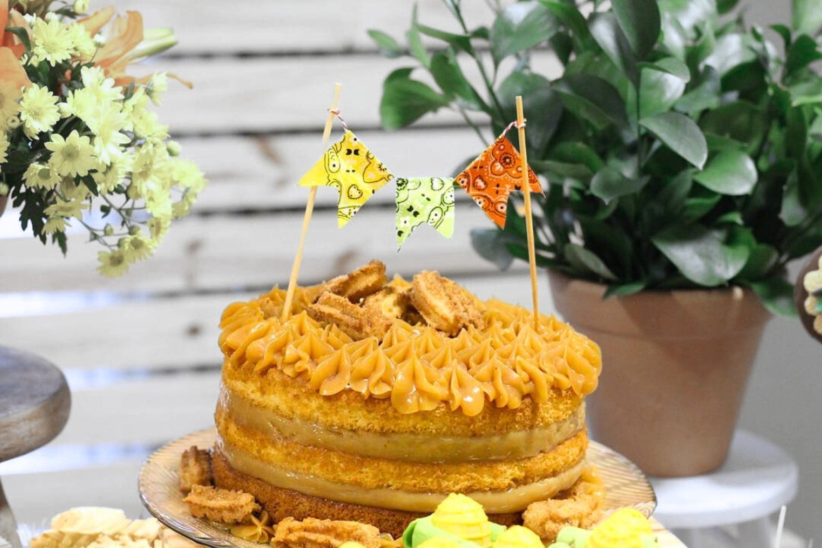 como fazer bolo de pipoca junino