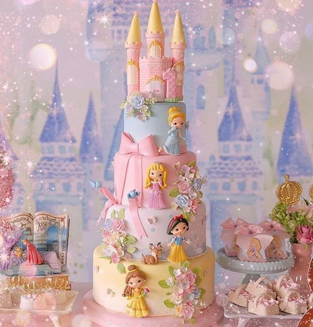 como fazer decoração de bolo de menina gastando pouco