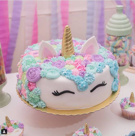 bolo bentô cake ou chantininho para festa de menina