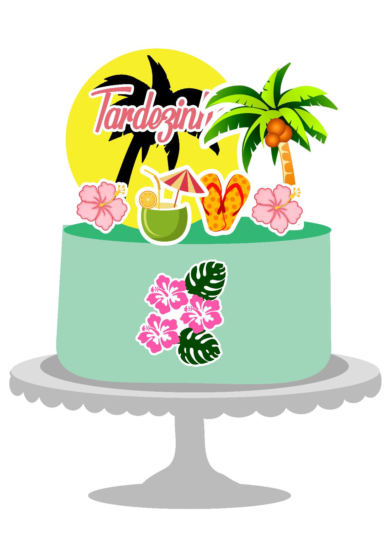 quanto custa um bolo decorado tema tardezinha