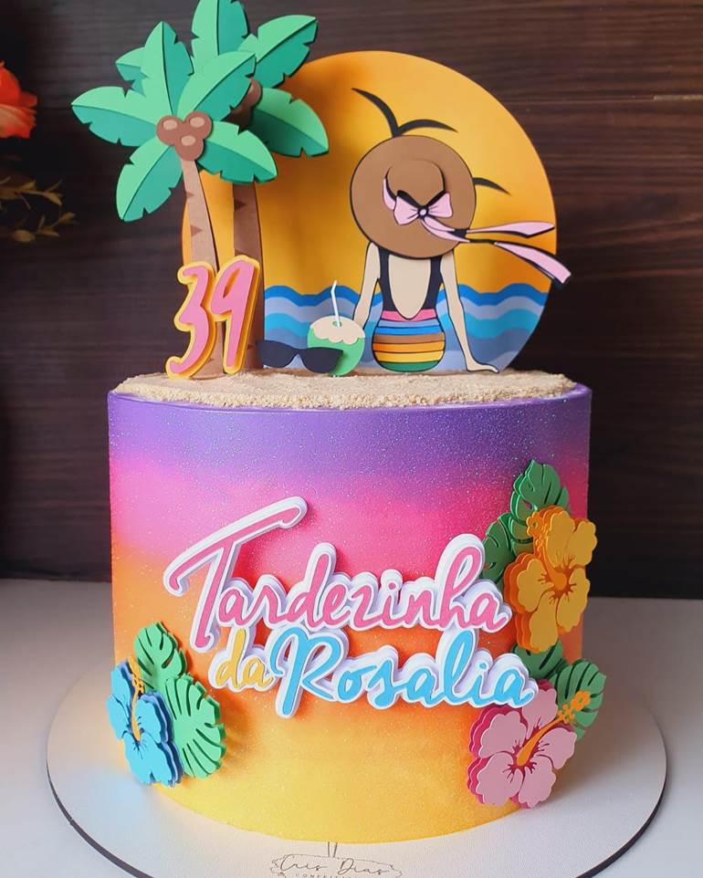 bolo tardezinha vs bolo pôr do sol