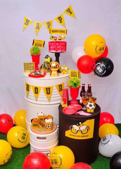 decoração de boteco para aniversário