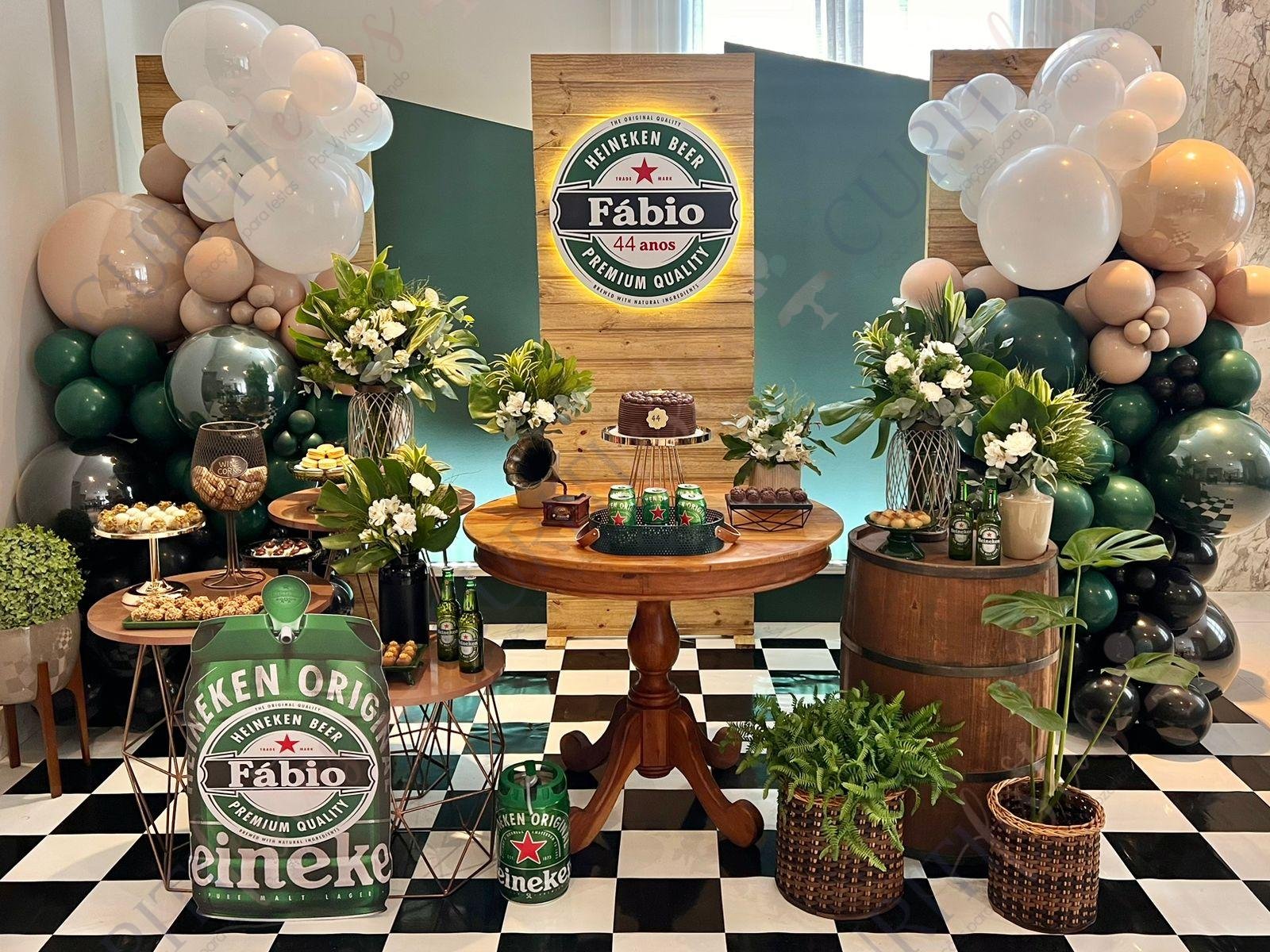 quanto custa decoração festa boteco simples