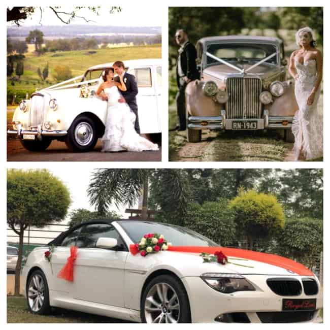 erros comuns ao decorar carro de casamento