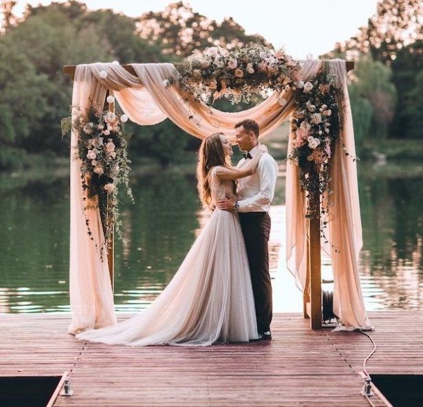 ideias decoração casamento ao ar livre econômico