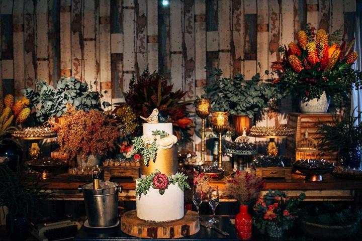 decoração casamento boho rústico