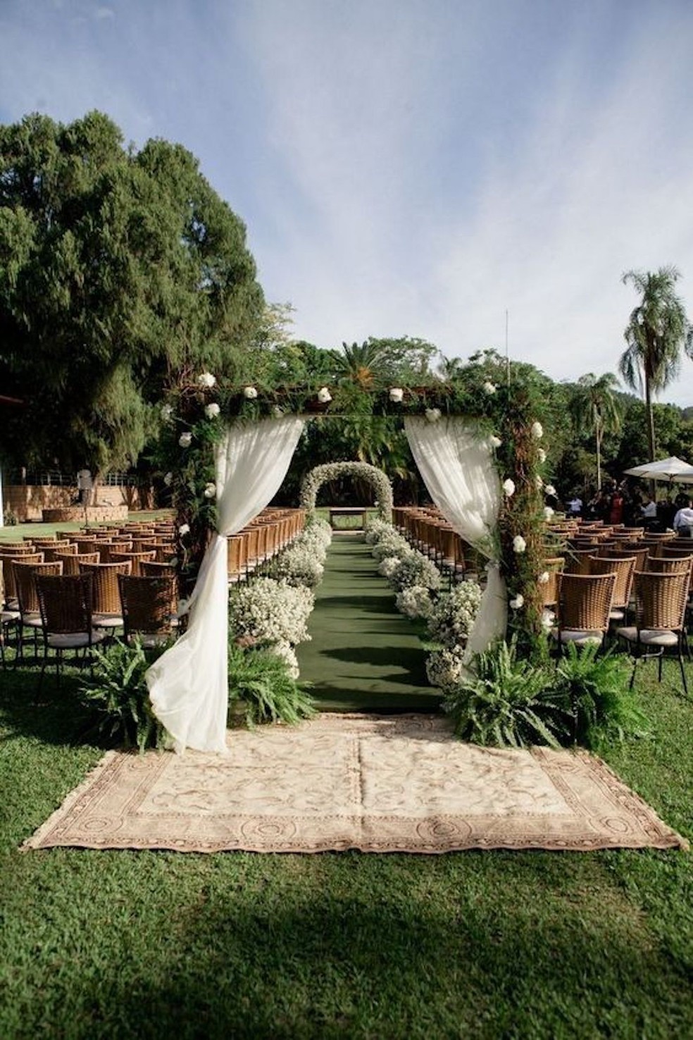 decoração casamento rústico simples