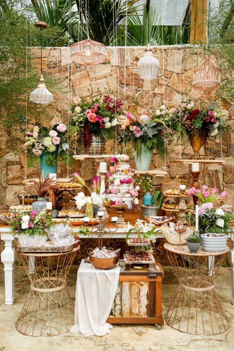 elementos rústicos casamento